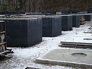 Plac produkacja szamb betonowych Łódź